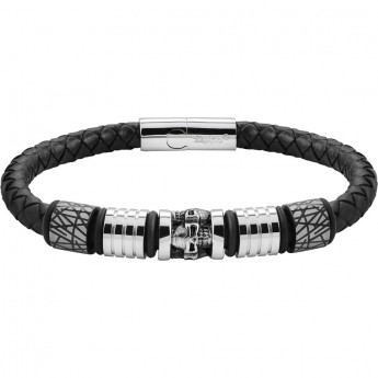 Браслет ZIPPO FIVE CHARMS LEATHER BRACELET 2007170 Браслет ZIPPO FIVE CHARMS LEATHER BRACELET 2007170