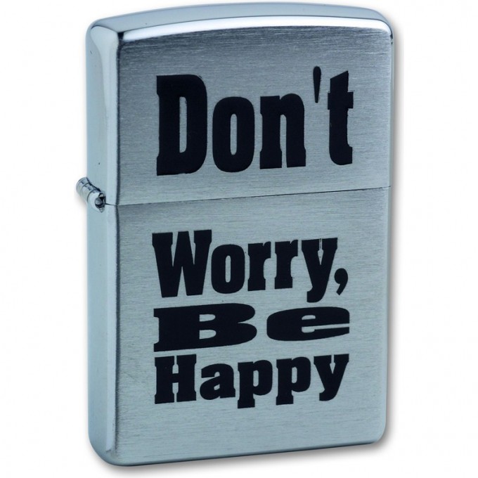 Зажигалка ZIPPO DON`T WORRY 200 Don.t worry