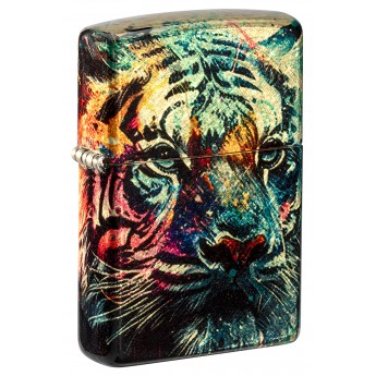 Зажигалка ZIPPO PAINTED TIGER DESIGN 46145