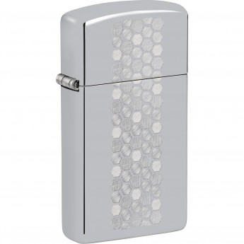 Зажигалка ZIPPO SLIM® HONEYCOMB DESIGN 46270